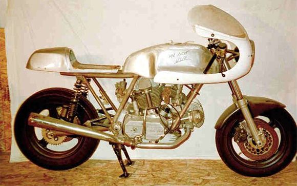 Old Vintage Ducati Bike