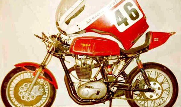 1971 BSA B50 Racer