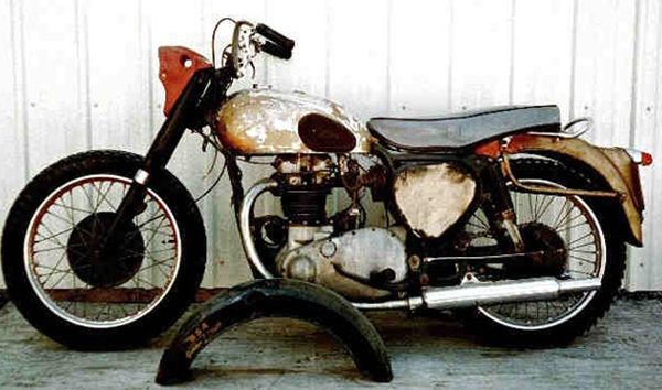 1954 BSA A10