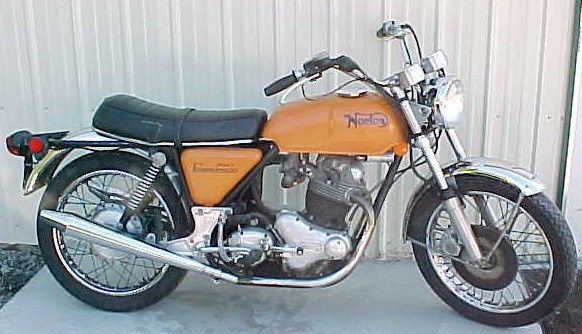 Restored Norton Motorcycle